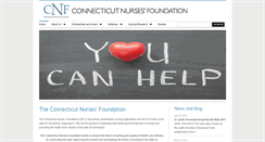 Desktop Screenshot of ctnursesfoundation.org